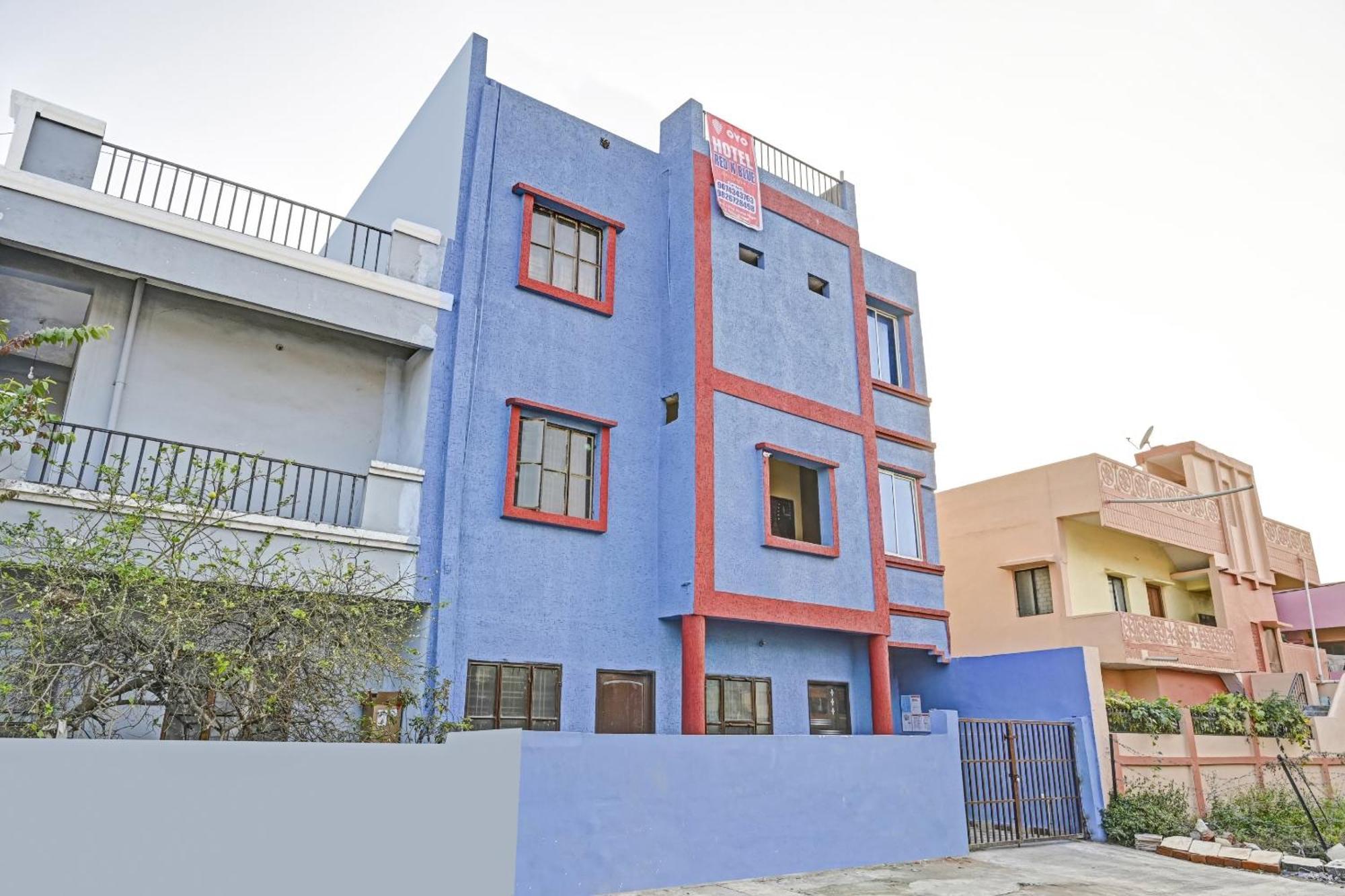 Hotel O Red N Blue Bhopal Bagian luar foto